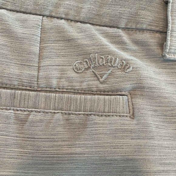 Callaway Men’s 36 Hybrid Shorts Light Gray - Picture 9 of 9